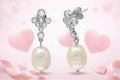 Studs Bubble con Perla Natural en Plata 925
